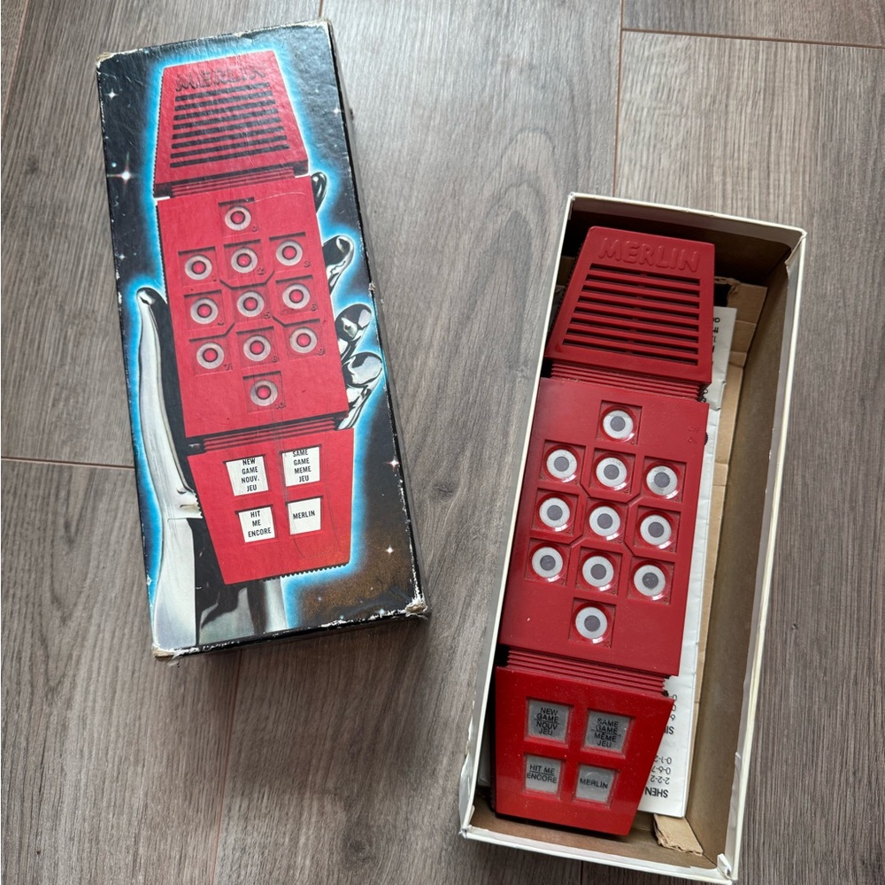 Vintage 1979 Merlin The Electronic Wizard Game - Picture 1 of 12